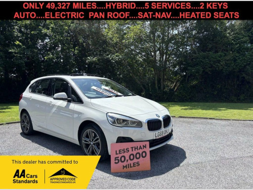 BMW 2 Series  1.5 225xe 7.6kWh Sport (Premium) MPV 5dr Petrol Pl