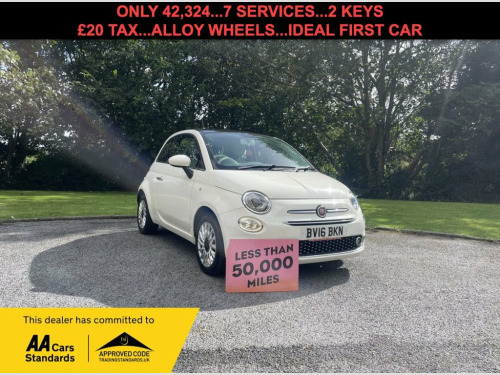 Fiat 500  1.2 Lounge Hatchback 3dr Petrol Manual Euro 6 (s/s
