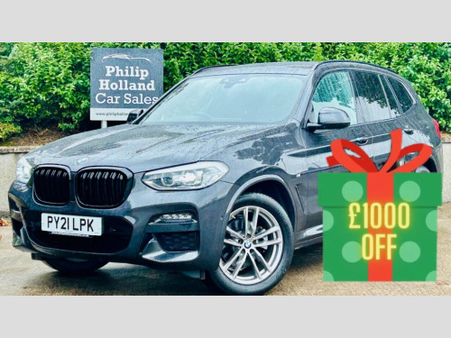 BMW X3  2.0 XDRIVE20D M SPORT MHEV 5d 188 BHP