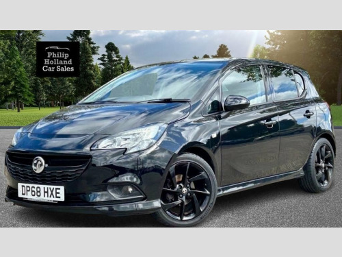 Vauxhall Corsa  1.4i ecoTEC SRi VX Line Nav Black Hatchback 5dr Pe