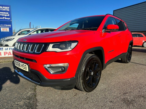 Jeep Compass  1.4 MULTIAIR II LIMITED 5d 138 BHP CAMERA,BLUETOOT