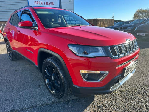 Jeep Compass  1.4 MULTIAIR II LIMITED 5d 138 BHP CAMERA,BLUETOOT