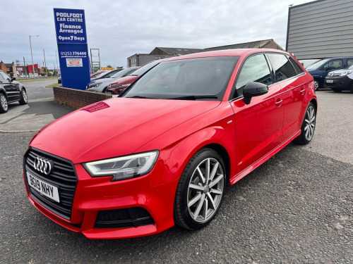 Audi A3  2.0 SPORTBACK TDI BLACK EDITION 5d 148 BHP