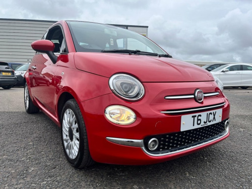 Fiat 500  1.2 LOUNGE 3d 69 BHP PARKING SENSORS* SERVICE HIST