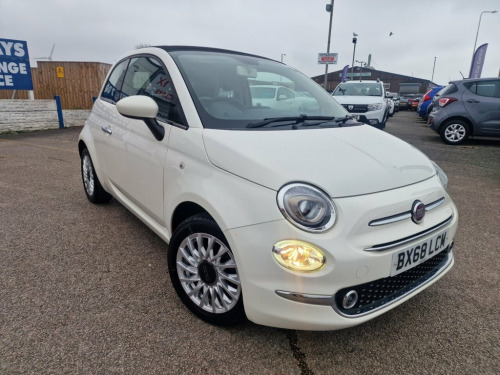 Fiat 500C  1.2 Lounge Convertible 2dr Petrol Manual Euro 6 (s