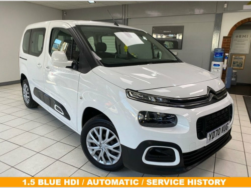 Citroen Berlingo  1.5 BLUEHDI FEEL M S/S EAT8 5d 129 BHP / AUTOMATIC