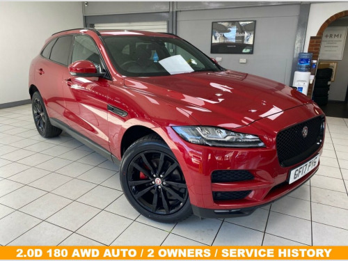 Jaguar F-PACE  2.0 D180 Portfolio SUV 5dr Diesel Auto AWD Euro 6 