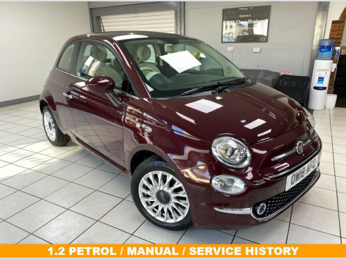 Fiat 500  1.2 Lounge Hatchback 3dr Petrol Manual Euro 6 (s/s