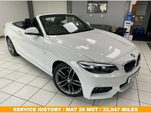 BMW 2 Series  2.0 225d M Sport Convertible 2dr Diesel Auto Euro 