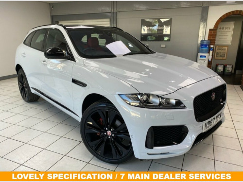 Jaguar F-PACE  3.0 V6 S SUV 5dr Petrol Auto AWD Euro 6 (s/s) (380