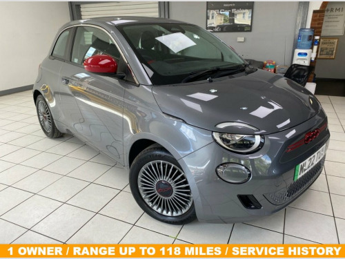 Fiat 500  24kWh RED Hatchback 3dr Electric Auto (95 ps) WIRE