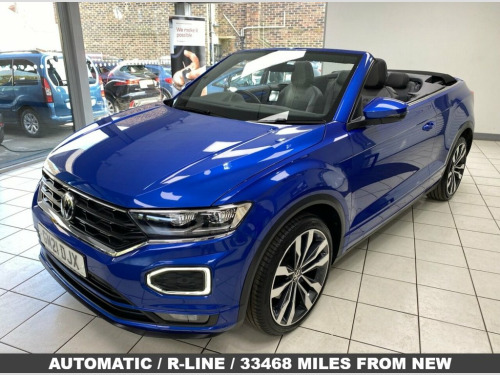Volkswagen T-ROC  1.5 TSI EVO R-Line Cabriolet 2dr Petrol DSG Euro 6 