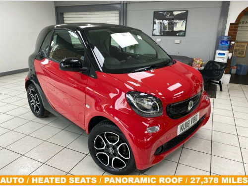 Smart fortwo  0.9T Prime (Premium) Coupe 2dr Petrol Twinamic Eur