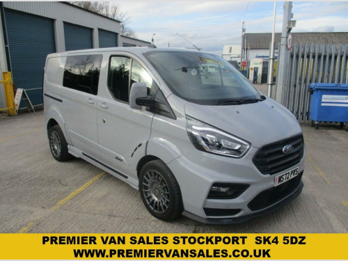 Ford Transit Custom  2.0 320 MSRT 6 SEAT DOUBLE CAB 170 BHP ONLY 17,000