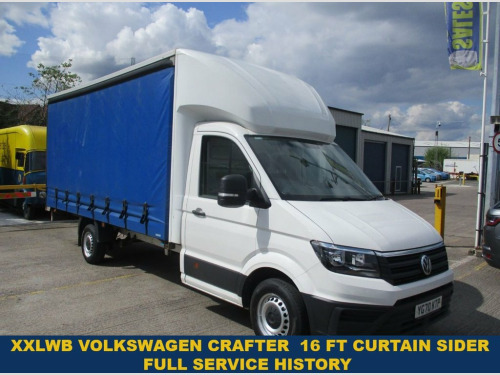 Volkswagen Crafter  2.0 TDI CR35 Startline XXLWB 16 Ft Curtain Sider F