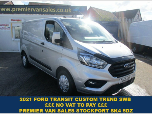 Ford Transit Custom  2.0 TDCI 300 TREND130 BHP L1H1 EURO 6 £&poun