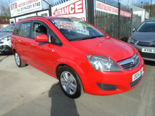 Vauxhall Zafira  EXCLUSIV