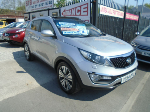 Kia Sportage  CRDI 3 SAT NAV ISG