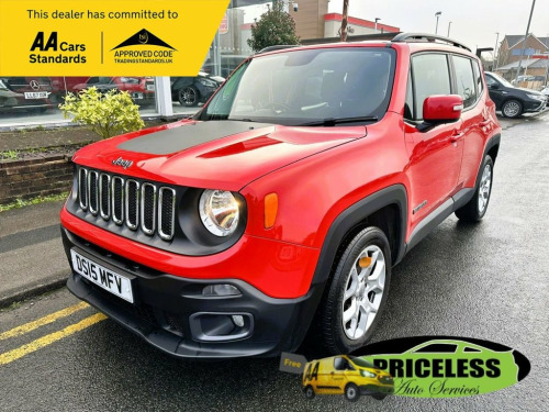 Jeep Renegade  1.6 MultiJetII Longitude SUV 5dr Diesel Manual Eur