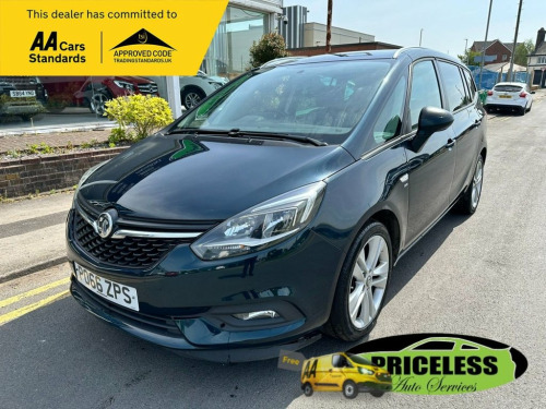 Vauxhall Zafira Tourer  1.4 SRI NAV 5d 138 BHP