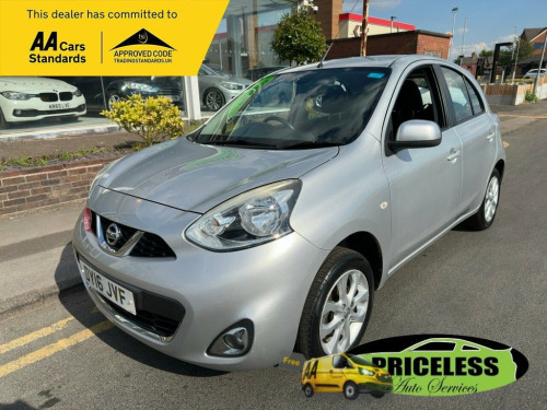 Nissan Micra  1.2 Vibe Hatchback 5dr Petrol CVT Euro 6 (80 ps) U