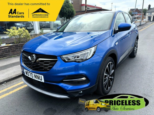 Vauxhall Grandland X  1.2 Turbo Elite Nav SUV 5dr Petrol Manual 6Spd Eur