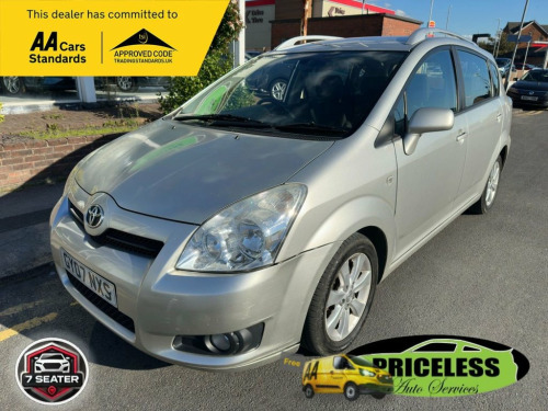 Toyota Corolla  2.2 D-4D T Spirit MPV 5dr Diesel Manual (167 g/km,