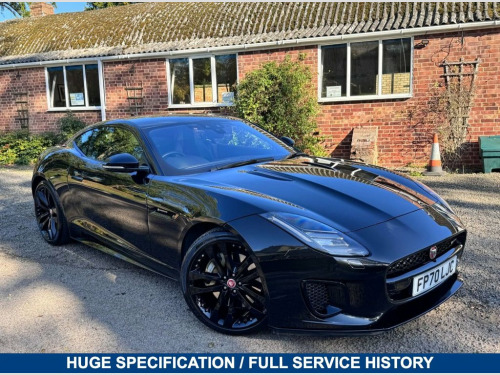 Jaguar F-TYPE  3.0 V6 GPF R-Dynamic Coupe 2dr Petrol Auto Euro 6 