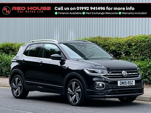 Volkswagen T-Cross  1.0 R-LINE TSI 5d 114 BHP + FRONT AND REAR PARKING