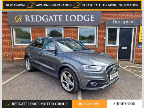 Audi Q3  2.0 TDI QUATTRO S LINE 5d 175 BHP