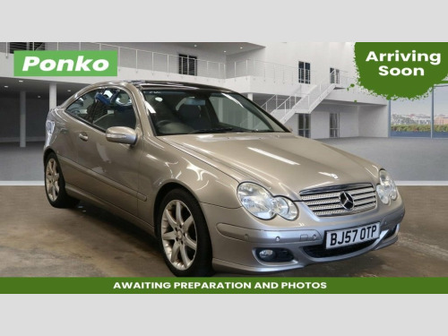 Mercedes-Benz C-Class C200 Kompressor 1.8 C200 Kompressor SE Coupe 2dr Petrol Automatic 