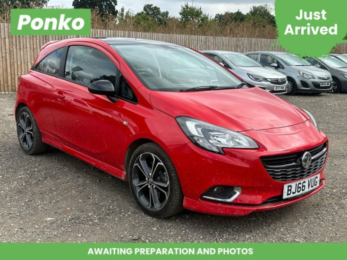 Vauxhall Corsa  1.4i Turbo Red Edition Hatchback 3dr Petrol Manual