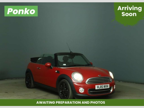 MINI Convertible  1.6 Cooper Convertible 2dr Petrol Manual Euro 6 (s