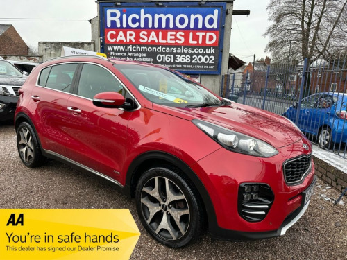 Kia Sportage  2.0 CRDI GT-LINE 5d 134 BHP