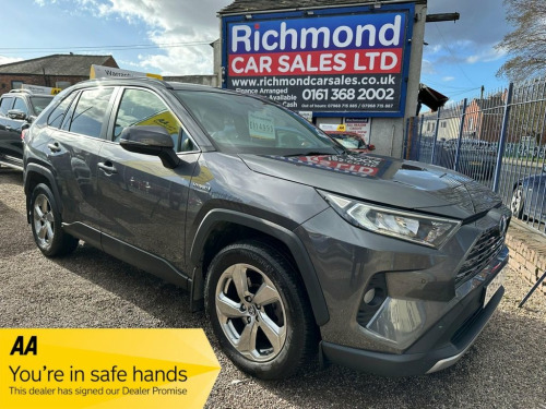 Toyota RAV4  2.5 VVT-h Design SUV 5dr Petrol Hybrid CVT 4WD Eur