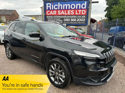 Jeep Cherokee  2.0 CRD Limited SUV 5dr Diesel Auto 4WD Euro 5 (s/