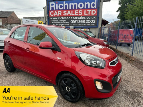 Kia Picanto  1.0 1 Air Hatchback 5dr Petrol Manual Euro 5 (68 b