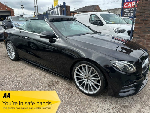 Mercedes-Benz E-Class  2.0 E220d AMG Line (Premium) Cabriolet 2dr Diesel 