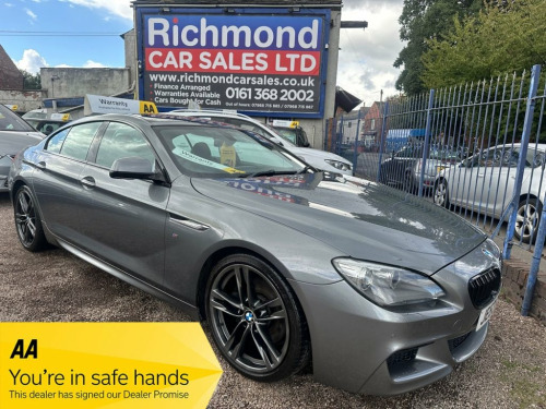 BMW 6 Series  3.0 640d M Sport Saloon 4dr Diesel Auto Euro 5 (s/