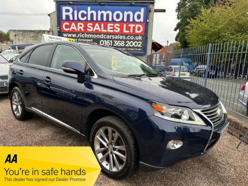 Lexus RX  3.5 450h V6 Premier SUV 5dr Petrol Hybrid CVT 4WD 