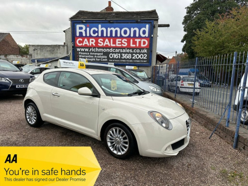 Alfa Romeo MiTo  875 TB TwinAir Sprint Hatchback 3dr Petrol Manual 