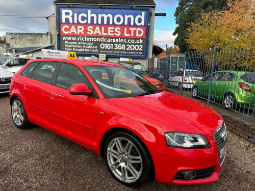 Audi A3  1.4 TFSI S line Sportback 5dr Petrol Manual Euro 5