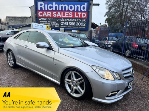 Mercedes-Benz E-Class E350 3.0 E350 CDI V6 BlueEfficiency Sport Coupe 2dr Die 