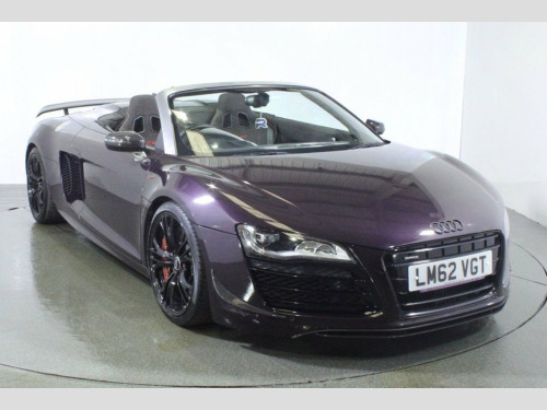 Audi R8  5.2 GT QUATTRO V10 SPYDER 2d 560 BHP Merlin Purple