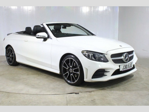 Mercedes-Benz C-Class C200 1.5 C200 MHEV AMG Line (Premium) Cabriolet 2dr Pet