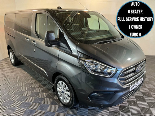 Ford Transit Custom  2.0 320 EcoBlue Limited Crew Van Double Cab 5dr Di