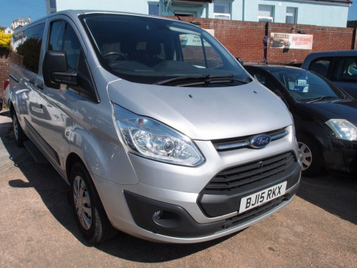 Ford Tourneo Custom  2.2 300 TDCi Zetec Minibus Double Cab 5dr Diesel M 
