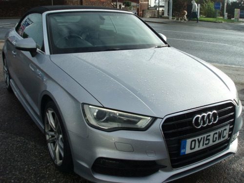 Audi A3 Cabriolet  1.4 TFSI CoD S line Convertible 2dr Petrol Manual 