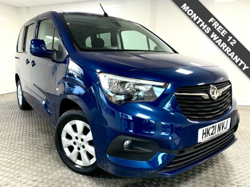 Vauxhall Combo  1.5 Turbo D SE MPV 5dr Diesel Manual Euro 6 (s/s) 