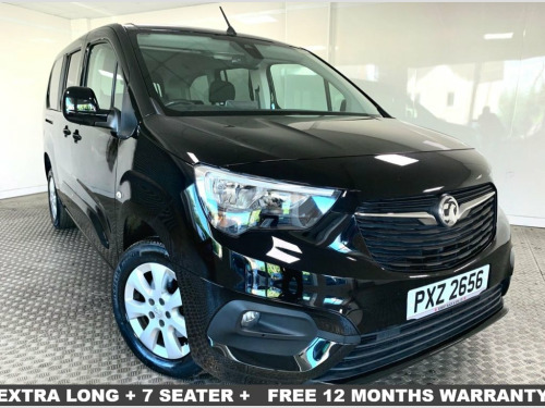 Vauxhall Combo  1.5 Turbo D SE XL MPV 5dr Diesel Manual Euro 6 (s/